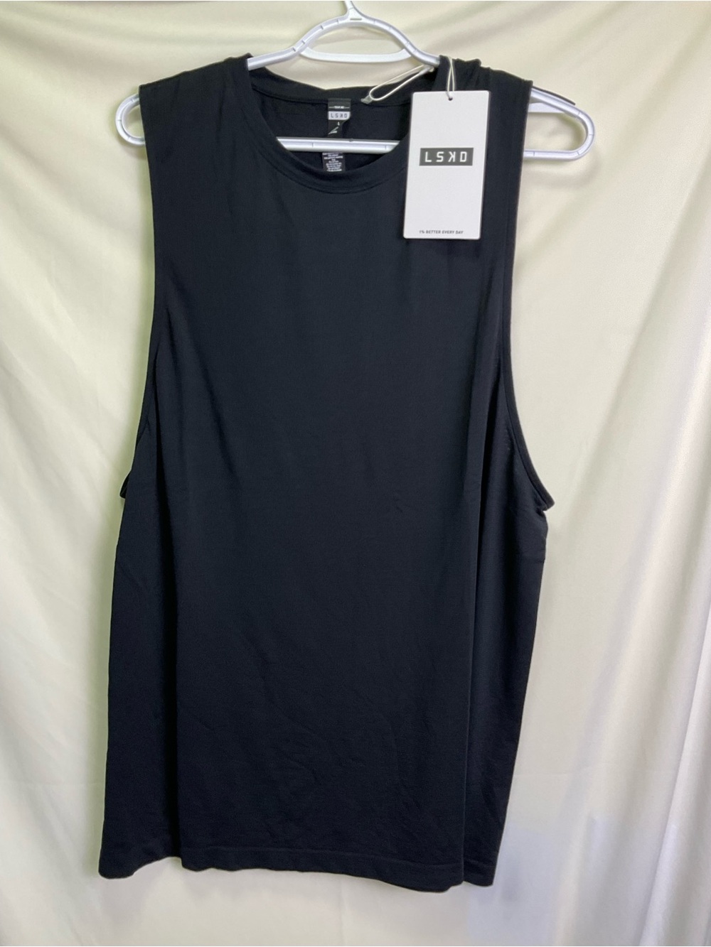 LSKD AeroFLX+ Seamless Tank Men’s -Black